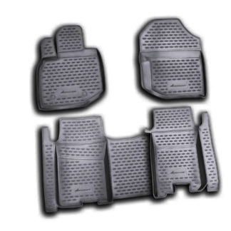 HONDA JAZZ 10/2008-2015 ΜΑΡΚΕ ΠΑΤΑΚΙΑ ΣΕ ΣΚΑΦΗ TPE ΛΑΣΤΙΧΟ ΣΕ ΜΑΥΡΟ ΧΡΩΜΑ NOVLINE - 4 ΤΕΜ.