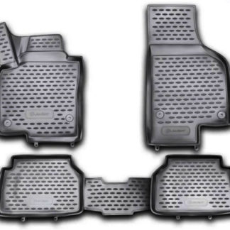 VW TIGUAN 12/2007-2016 ΜΑΡΚΕ ΠΑΤΑΚΙΑ ΣΕ ΣΚΑΦΗ TPE ΛΑΣΤΙΧΟ ΣΕ ΜΑΥΡΟ ΧΡΩΜΑ NOVLINE - 4 ΤΕΜ.
