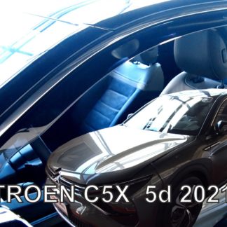 CITROEN C5 X 5D 2021-2023 ΖΕΥΓΑΡΙ ΑΝΕΜΟΘΡΑΥΣΤΕΣ ΑΠΟ ΕΥΚΑΜΠΤΟ ΦΙΜΕ ΠΛΑΣΤΙΚΟ HEKO - 2 ΤΕΜ.