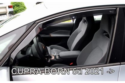 CUPRA BORN 5D 2021+ ΣΕΤ ΑΝΕΜΟΘΡΑΥΣΤΕΣ ΑΥΤΟΚΙΝΗΤΟΥ ΑΠΟ ΕΥΚΑΜΠΤΟ ΦΙΜΕ ΠΛΑΣΤΙΚΟ HEKO - 4 ΤΕΜ.