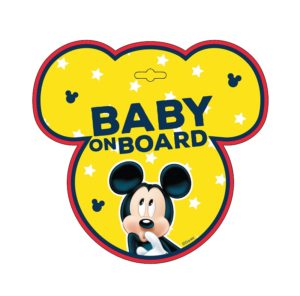 BABY ON BOARD ΕΝΔΕΙΞΗ MICKEY AMIO – 1 ΤΕΜ.