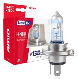 H4 12V 60/55W P43t LUMITEC LIMITED +130% UP TO 40m AMIO – 2 ΤΕΜ.