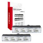 Amio - ΦΩΤΑ ΗΜΕΡΑΣ DRL 540HP PRO 12/24V 6W 4xSMD LED 800lm 125x24x50>30mm 2ΤΕΜ (01528/AM)