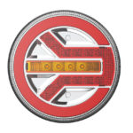 Amio - ΦΑΝΑΡΙ ΠΙΣΙΝΟ RCL-06-LR 10-30V LED ΣΤΡΟΓΓΥΛΟ Φ140x38mm ΜΕ ΚΑΛΩΔΙΟ 1ΤΕΜ (02371/AM)