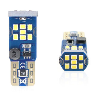 T10 W5W 12/24V LED 21xSMD ULTRABRIGHT 2016 CAN-BUS ΛΕΥΚΟ 2ΤΕΜ.