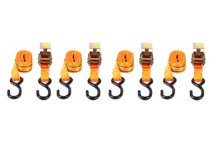 ΙΜΑΝΤΕΣ ΜΕ ΚΑΣΤΑΝΙΕΣ ΣΕΤ 4ΤΕΜ 25mm 4,5m ΓΙΑ 700KG BELT-03 AMIO