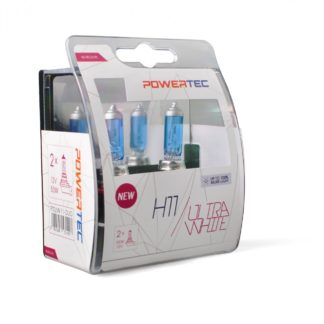 H11 12V 55W PGJ19-2 POWERTEC ULTRA WHITE 2ΤΕΜ. M-TECH