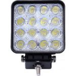 ΠΡΟΒΟΛΕΑΣ WORKING LIGHTS 10-32V 48W 2500lm 16x3W OSRAM LED ΤΕΤΡΑΓΩΝΟΣ 110x60x142mm M-TECH