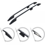 ΜΠΑΡΕΣ ΟΡΟΦΗΣ ΓΙΑ FORD TRANSIT CONNECT / TOURNEO CONNECT / VW CADDY 2021+ ΠΑΡΑΛΛΗΛΕΣ L1 ΑΛΟΥΜΙΝΙΟΥ ΜΑΥΡΕΣ 142cm ΟMTEC - 2 TEM.