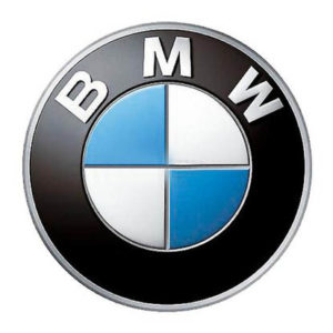 Σήμα Κουμπωτό Τύπου BMW Άσπρο – Μπλε 8.3x3cm 1 Τεμάχιο