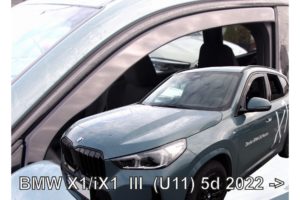 ΑΝΕΜΟΘΡΑΥΣΤΕΣ ΓΙΑ BMW X1 (U11) /iX1 5D 2022-2023  ΖΕΥΓΑΡΙ ΑΠΟ ΕΥΚΑΜΠΤΟ ΦΙΜΕ ΠΛΑΣΤΙΚΟ HEKO – 2 ΤΕΜ.