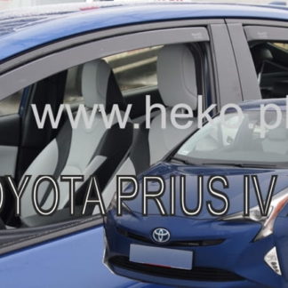 TOYOTA PRIUS 5D 2016+ ΣΕΤ ΑΝΕΜΟΘΡΑΥΣΤΕΣ ΑΥΤΟΚΙΝΗΤΟΥ ΑΠΟ ΕΥΚΑΜΠΤΟ ΦΙΜΕ ΠΛΑΣΤΙΚΟ HEKO - 4 ΤΕΜ.