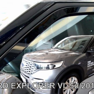 FORD EXPLORER 5D 2019+ ΣΕΤ ΑΝΕΜΟΘΡΑΥΣΤΕΣ ΑΥΤΟΚΙΝΗΤΟΥ ΑΠΟ ΕΥΚΑΜΠΤΟ ΦΙΜΕ ΠΛΑΣΤΙΚΟ HEKO - 4 ΤΕΜ.