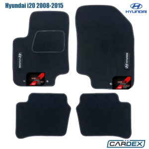 Πατάκια Αυτοκινήτου Hyundai i20 2008-2015 Μαρκέ μοκέτα Eco-Line 4τμχ της Cardex
