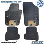 Πατάκια Αυτοκινήτου Volkswagen Polo 2002-2009 Μαρκέ μοκέτα Velourtec™ 4τμχ της Cardex
