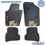 Πατάκια Αυτοκινήτου Volkswagen Polo 2009-2017 Μαρκέ μοκέτα Velourtec™ 4τμχ της Cardex