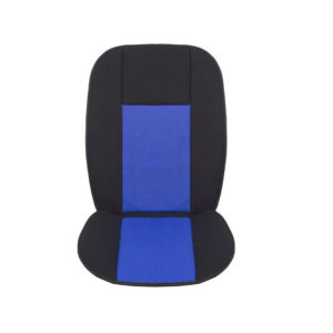 Πλατοκαθίσματα Καθισμάτων Αυτοκινήτου Trendy Μαύρο-Μπλε 2 Τεμάχια