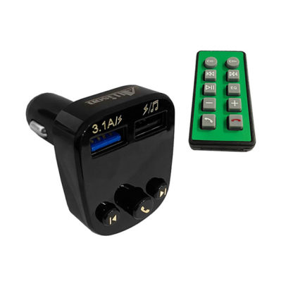 Fm Transmitter Με Bluetooth, 2 USB, Οθόνη LCD Και Τηλεχειριστήριο Als-A930 Μαύρο 1Τμχ