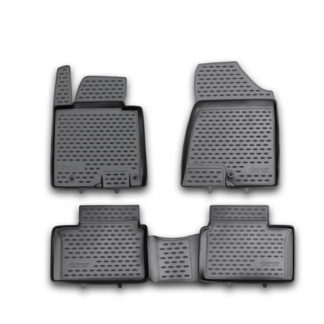 KIA CEED 5D 05/2012+ ΜΑΡΚΕ ΠΑΤΑΚΙΑ ΣΕ ΣΚΑΦΗ TPE ΛΑΣΤΙΧΟ ΣΕ ΜΑΥΡΟ ΧΡΩΜΑ NOVLINE - 4 ΤΕΜ.