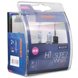 H1 24V 70W 3.450K P14.5 POWERTECK SUPERWHITE BLISTER 2ΤΕΜ. M-TECH
