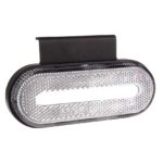 ΦΩΣ ΟΓΚΟΥ ΦΟΡΤΗΓΟΥ LED ΛΕΥΚΟ ΟΒΑΛ 10-30V 124x49x22mm ΑΔΙΑΒΡΟΧΟ OM-01-W AMIO 1ΤΕΜ.