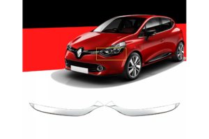 ΜΑΣΚΑΚΙΑ ΦΑΝΑΡΙΩΝ ΓΙΑ RENAULT CLIO 5D 2012+  ΚΑΤΩ ΧΡΩΜΙΟ ΜΕΤΑΛΛΙΚΑ 2ΤΕΜ.