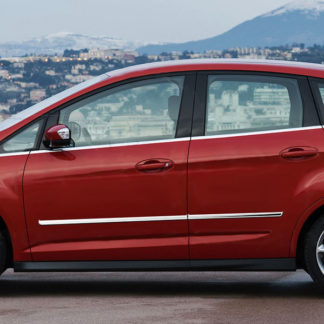 FORD C-MAX II 2010+ ΠΡΟΣΤΑΤΕΥΤΙΚΗ ΦΑΣΑ ΠΟΡΤΑΣ ΠΛΑΣΤΙΚΟ ΧΡΩΜΙΟ 8ΤΕΜ.
