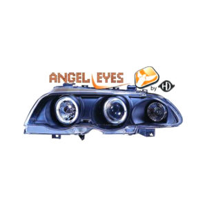 ΦΑΝΑΡΙΑ ΓΙΑ BMW ΣΕΙΡΑ 3 E46 98-01 LIMOUSINE/TOURING ANGELEYES BLACK