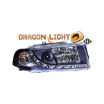 ΦΑΝΑΡΙΑ ΓΙΑ SKODA OCTAVIA 4 97-04 DRAGONLIGHT+LED BLACK