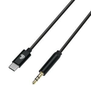 ΚΑΛΩΔΙΟ ΣΥΝΔΕΣΗΣ USB TYPE C ΣΕ AUX 100cm ΜΑΥΡΟ SMARTPHONE ESSENTIALS LAMPA – 1 TEM.