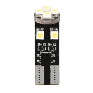 T10 W5W 12V W2,1×9,5d 100lm HYPER-LED24 6.500K ΛΕΥΚΟ 8SMDx3chips (ΚΑΡΦΩΤΟ – CAN-BUS) 2ΤΕΜ.