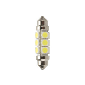 ΛΑΜΠΑΚΙ ΠΛΑΦΟΝΙΕΡΑΣ 24-30V 11x43mm 216lm 12xSMD LED ΛΕΥΚΟ (ΔΙΠΛΗΣ ΠΟΛΙΚΟΤΗΤΑΣ/ CAN-BUS) 2ΤΕΜ.