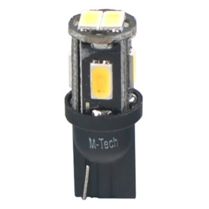 T10 W5W 12V W2.1×9.5d 1,5W 4xHP LED ΛΕΥΚΟ CAN-BUS BLISTER 2ΤΕΜ. M-TECH