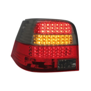 Φανάρια Πισινά για DECTANE VW Golf IV 97-04 (Κόκκινο/Φιμέ-LED)