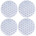 ΑΝΤΑΝΑΚΛΑΣΤΙΚΑ ΑΥΤΟΚΟΛΛΗΤΑ 30mm ΛΕΥΚΑ 4ΤΕΜ.