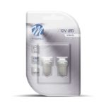 P21/5W 12V BAY15d LED 5xSMD5050 1,2W PREMIUM ΚΟΚΚΙΝΟ (ΔΙΠΟΛΙΚΟ) BLISTER M-TECH - 2 ΤΕΜ.