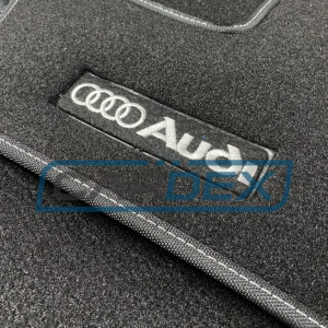 πατάκια audi μαυρη μαρκε μοκέτα- ecoline cardex λογοτυπο κοντινό