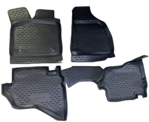 ΜΑΡΚΕ ΠΑΤΑΚΙΑ ΣΕ ΣΚΑΦΗ TPE ΛΑΣΤΙΧΟ ΓΙΑ FORD RANGER 2007-2011  ΣΕ ΜΑΥΡΟ ΧΡΩΜΑ ΜΕ ΔΙΑΤΡΗΤΑ ΚΟΥΜΠΩΜΑΤΑ NOVLINE – 4 ΤΕΜ.