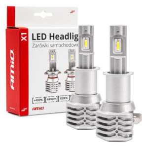 ΛΑΜΠΕΣ LED H3 10-16V 40W 6.500K 4400lm  (ΨΥΚΤΡΑ) X1 AMIO – 2ΤΕΜ.