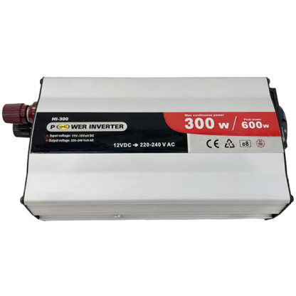 Inverter Αυτοκινήτου Από 12 Volt Σε 230 Volt 300/600 Watt