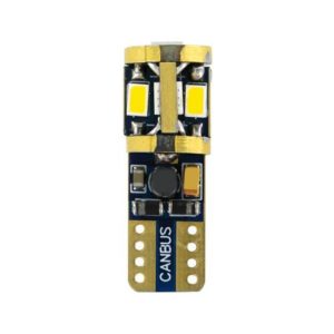T10 10-30V W2,1×9,5d MEGA-LED9 200lm ΔΙΑΘΛΑΣΗΣ (ΚΑΡΦΩΤΟ-ΑΚΑΛΥΚΟ-ΔΙΠΛΗΣ ΠΟΛΙΚΟΤΗΤΑΣ- CAN-BUS) 2ΤΕΜ.