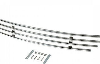 FIAT 500L 2013+ POOLBAR ΠΡΟΣΤΑΤΕΥΤΙΚΟ ΠΡΟΦΥΛΑΚΤΗΡΑ ΕΜΠΡΟΣ ΧΡΩΜΙΟΥ