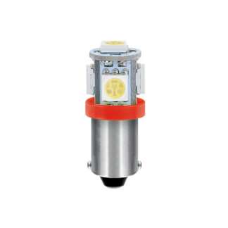 T4W BA9s 24/28V 5SMDx1CHIP LED 35lm ΚΟΚΚΙΝΟ ΚΟΥΤΙ LAMPA - 20 ΤΕΜ.