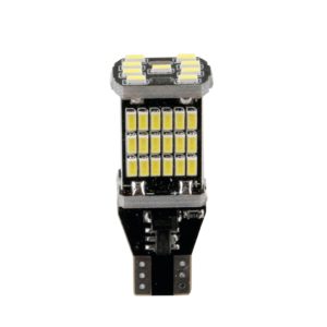 T15 12-18V W2,1×9,5d 6.500K 360lm 45SMD LED ΛΕΥΚΟ (ΚΑΡΦΩΤΟ-ΔΙΠΛΗΣ ΠΟΛΙΚΟΤΗΤΑΣ) 2ΤΕΜ.