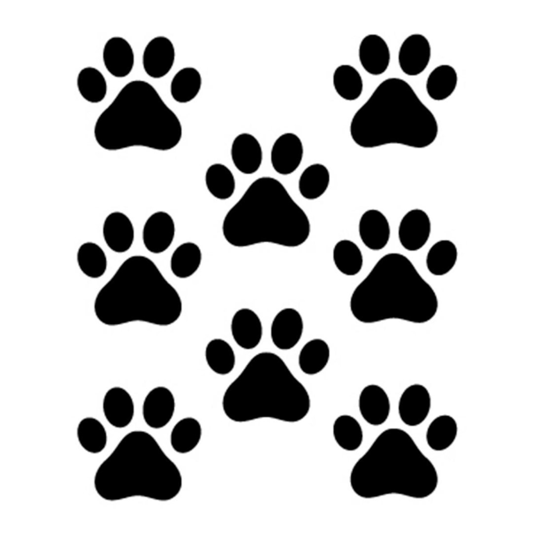 ΑΥΤΟΚΟΛΛΗΤΑ ΠΑΤΟΥΣΕΣ ΓΑΤΑΣ CAT FINGERPINTS (ΦΥΛΛΟ 12 Χ 10 cm) - 8 ΤΕΜ.