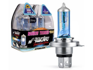 H4 12V/60-55W-100/125 3.800K RAINBOW THUNDER SIMONI RACING – 2 ΤΕΜ.