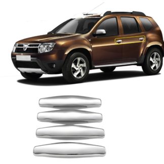 DACIA DUSTER 2009+ ΧΕΡΟΥΛΙΑ ΠΟΡΤΑΣ ΧΡΩΜΙΟ ΜΕΤΑΛΛΙΚΑ 4ΤΕΜ