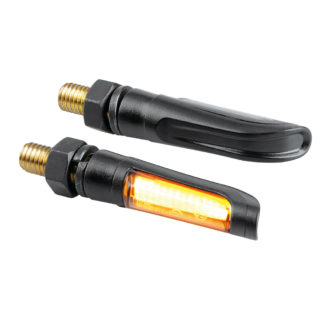 ΦΛΑΣ MOTO NAIL ΜΑΥΡΑ 12V COB LED M8 50x10mm LAMPA - 2 TEM.