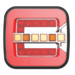 Amio - ΦΑΝΑΡΙ ΠΙΣΙΝΟ RCL-08-LR 10-30V LED 108x102x38mm ΜΕ ΚΑΛΩΔΙΟ 1ΤΕΜ (02373/AM)