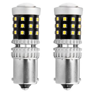 ΛΑΜΠΑΚΙΑ ΜΟΝΟΠΟΛΙΚΑ LED ΛΕΥΚΑ CAN-BUS P21W BA15S 1156 39xSMD 2016 ΑMiO – 2 TEM.